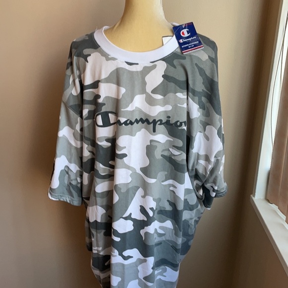 Champion camouflage T-shirt big & tall men - Picture 4 of 4